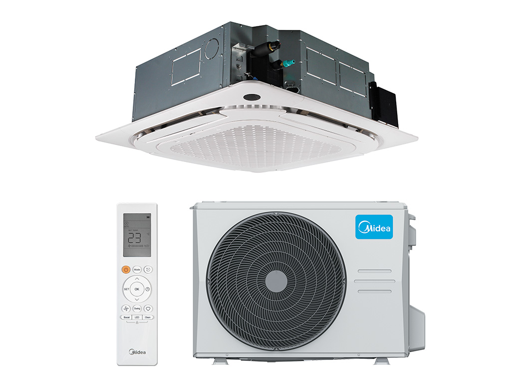 Кассетный кондиционер MCD1-F-B/MO-N8 Midea (100м2)