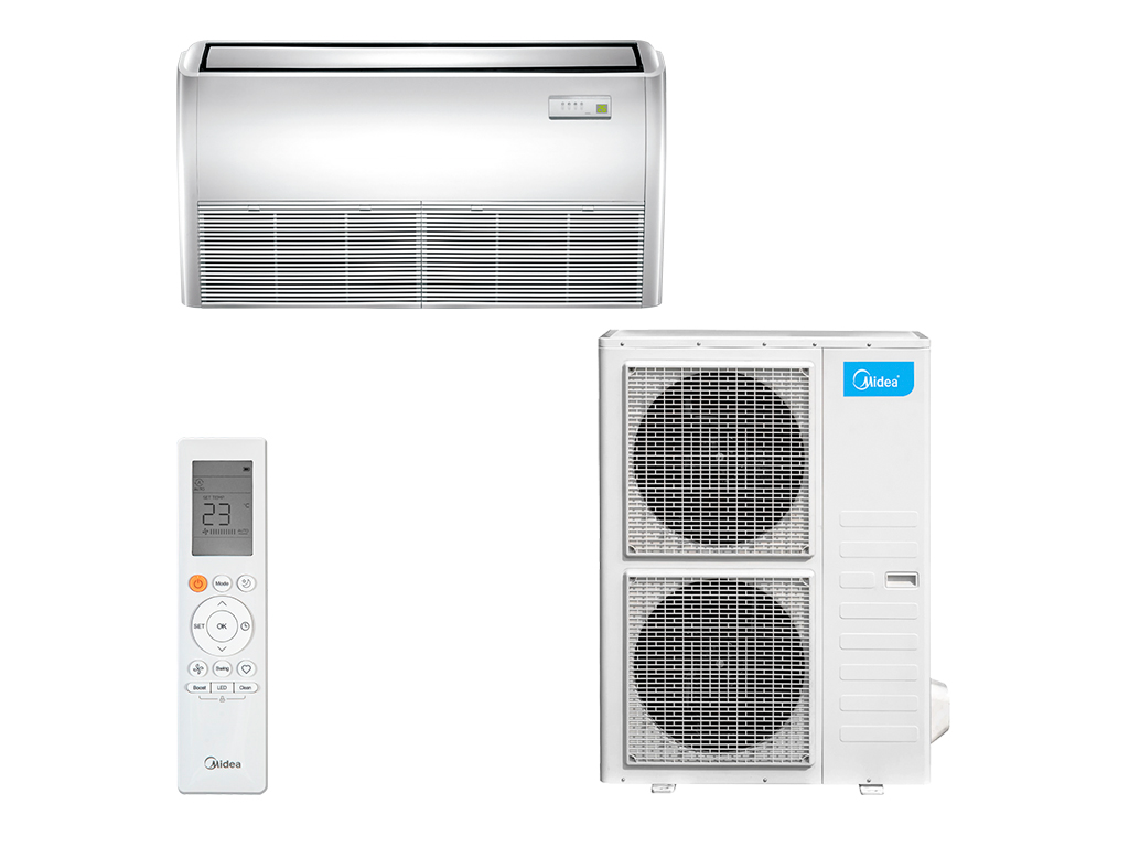 Напольно-потолочный кондиционер MUE/MOU-L Midea (140м2)