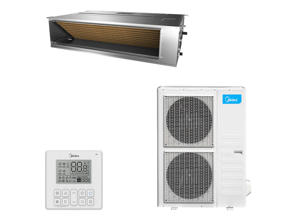 Канальный кондиционер MTI-1-P/MOU-L Midea (140м2)