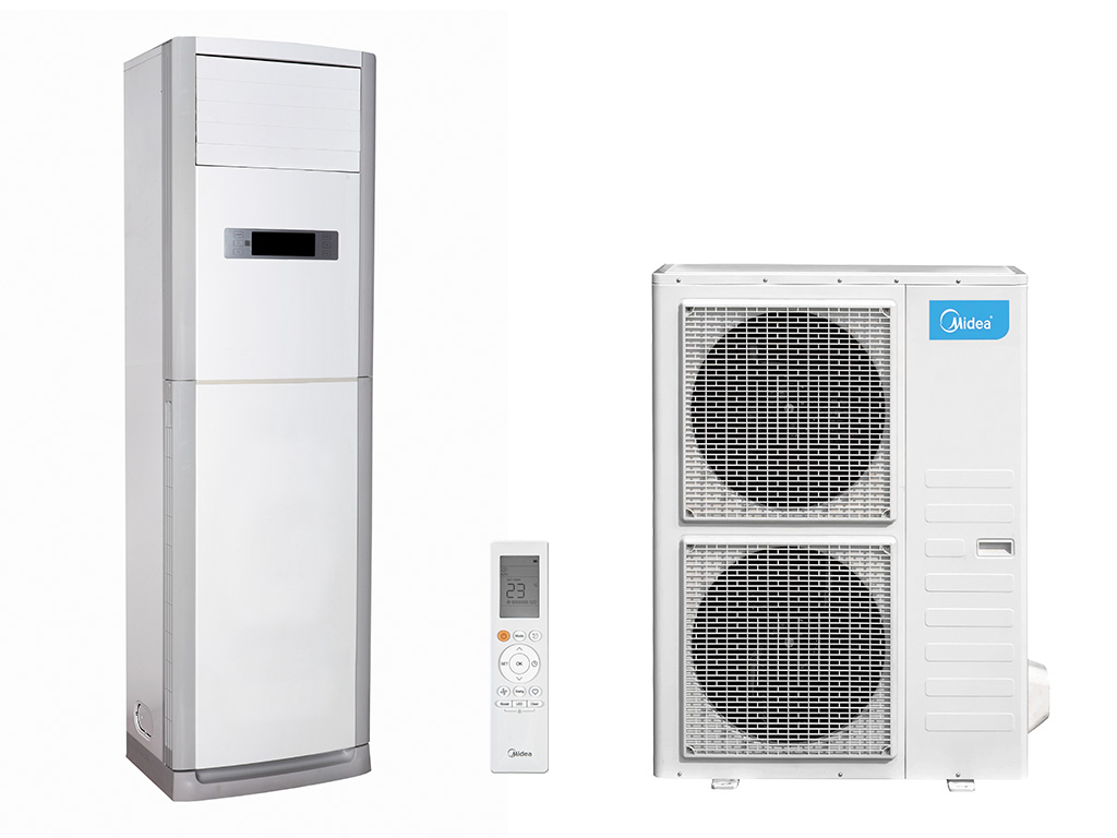 Напольный кондиционер MFJ/MOU-L Midea (140м2)