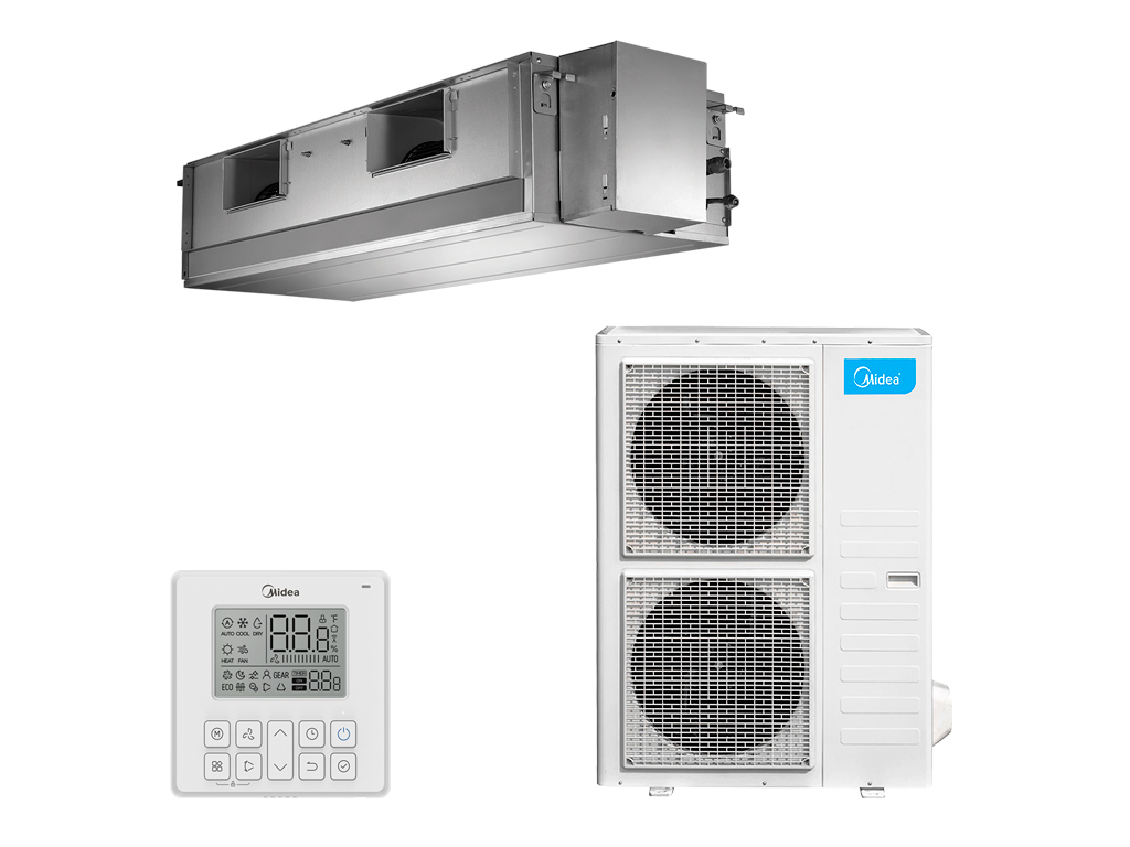 Канальный кондиционер MHG-P/MOU-L Midea (160м2)